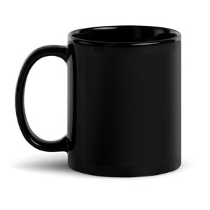 Black Glossy Mug